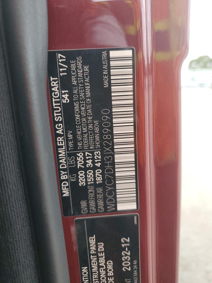 2018 MERCEDES-BENZ G 63 AMG