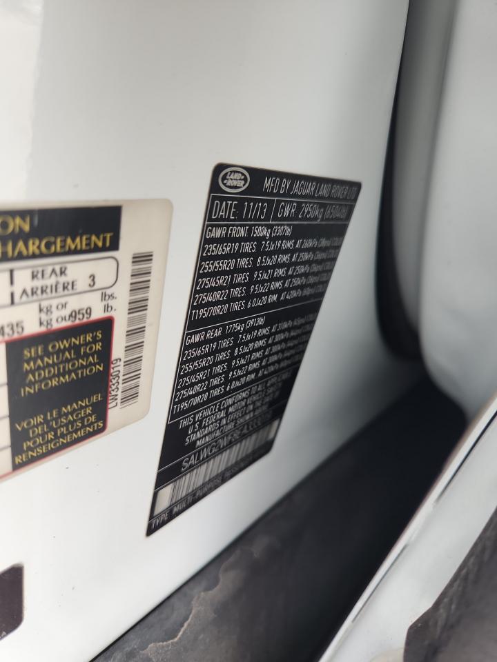 2014 LAND ROVER RANGE ROVER SPORT SE